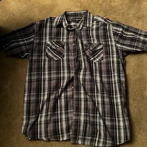 Polo Club Button-Up Shirt